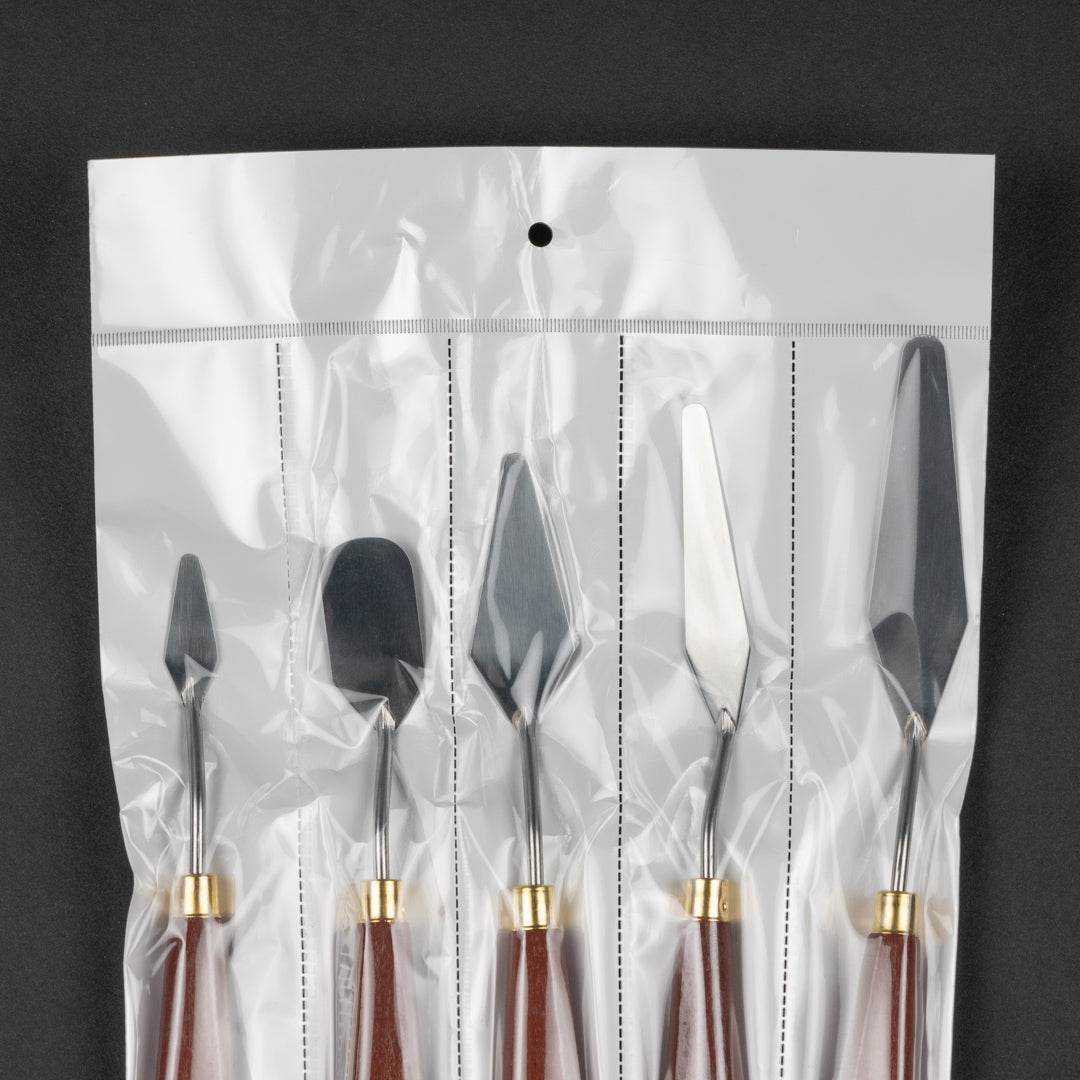 Palette Knives stainless steel 5pk
