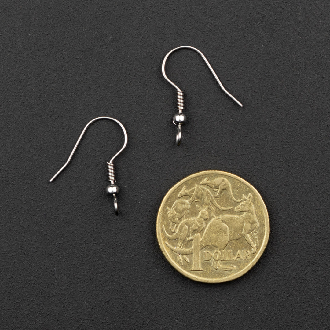 Earring Hook 20pk Silver