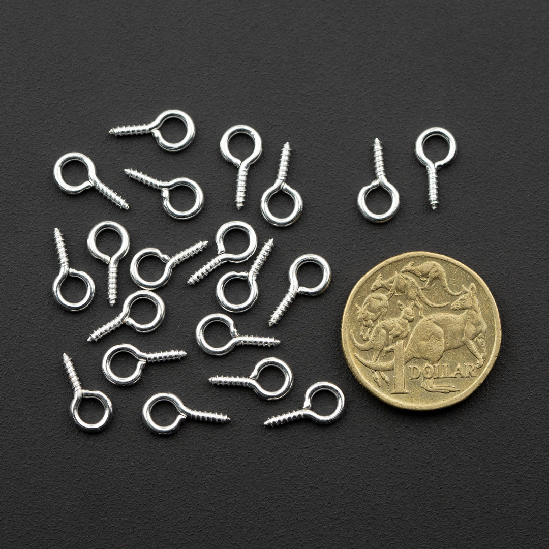 Mini Screw Eye Pins