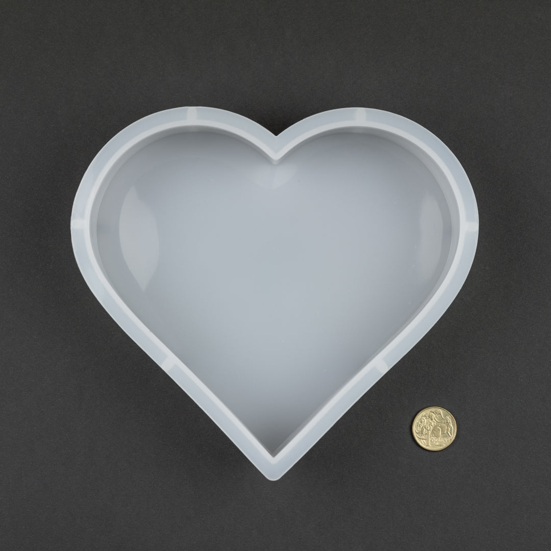 Heart Large Embedding Silicone Mould
