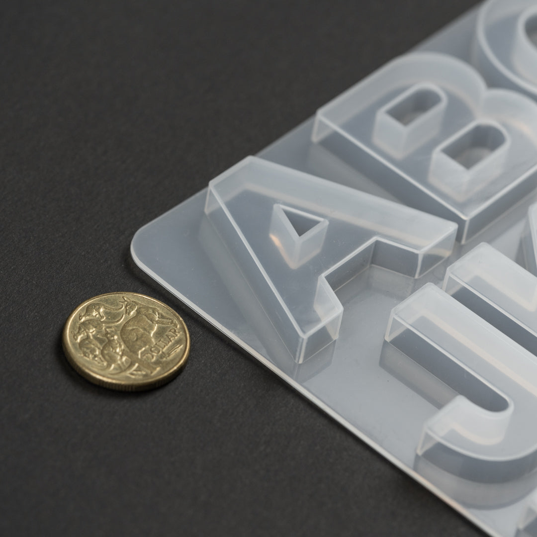 Alphabet Key Charm Mould