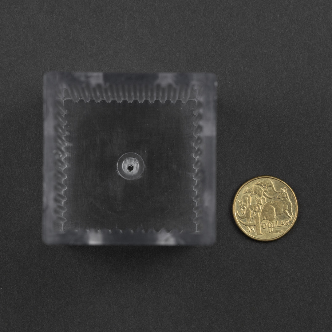 Ribbed Square Pillar Candle Mould