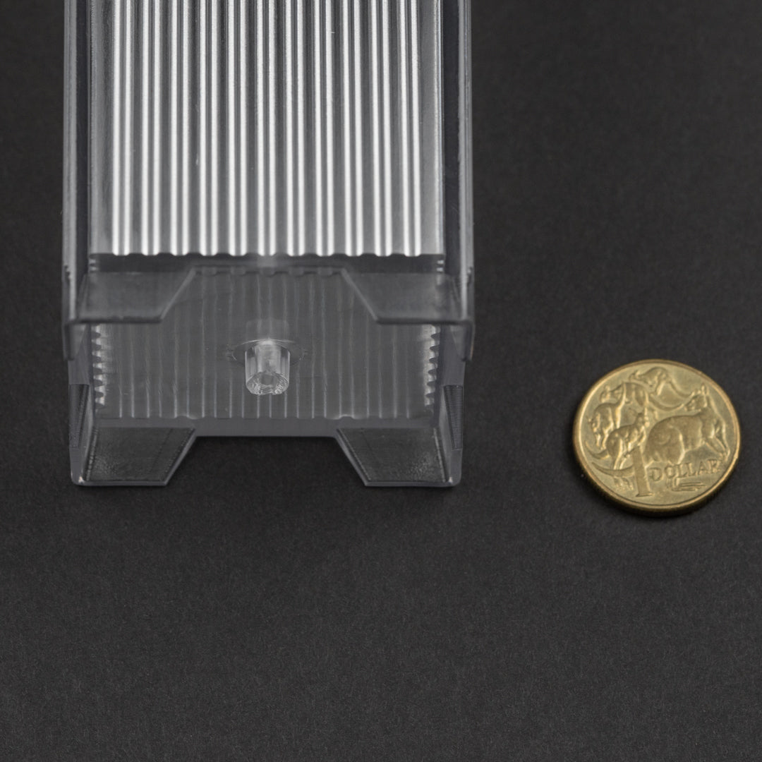 Ribbed Square Pillar Candle Mould