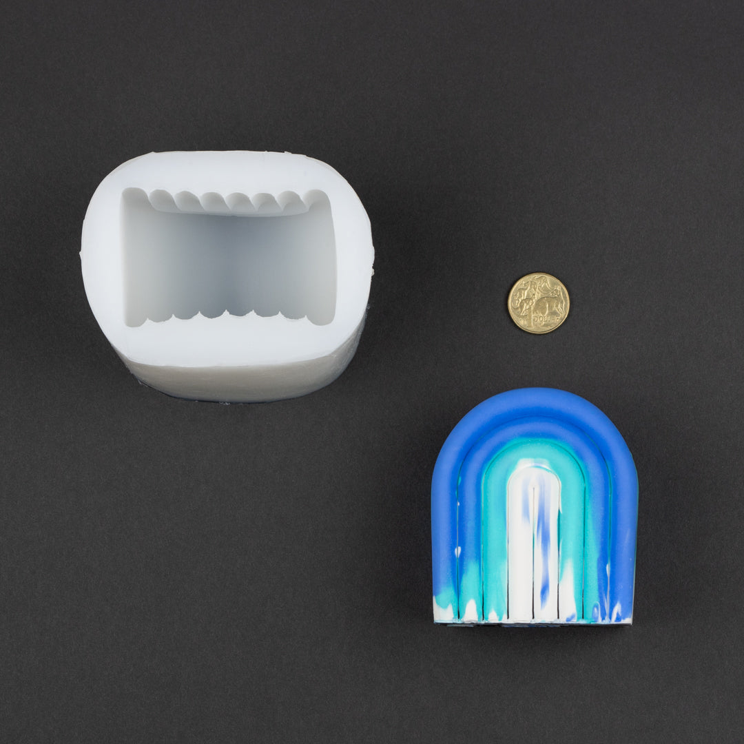 Wide Rainbow Arch Silicone Mould