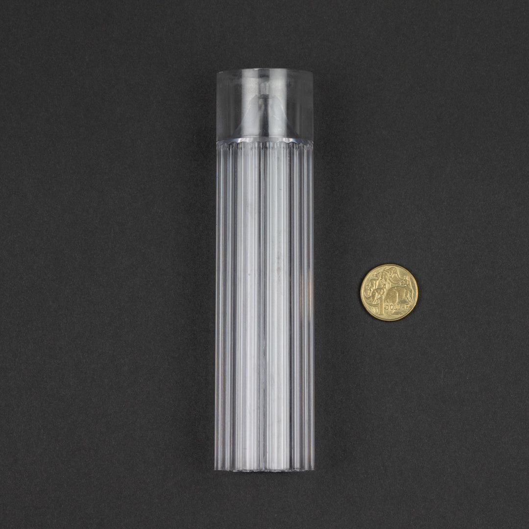 Ribbed Cylinder Pillar Candle Mould