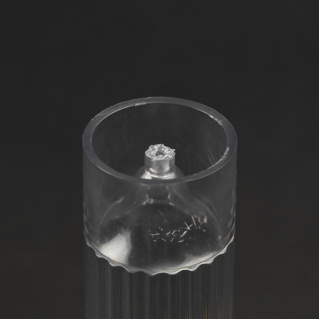 Ribbed Cylinder Pillar Candle Mould