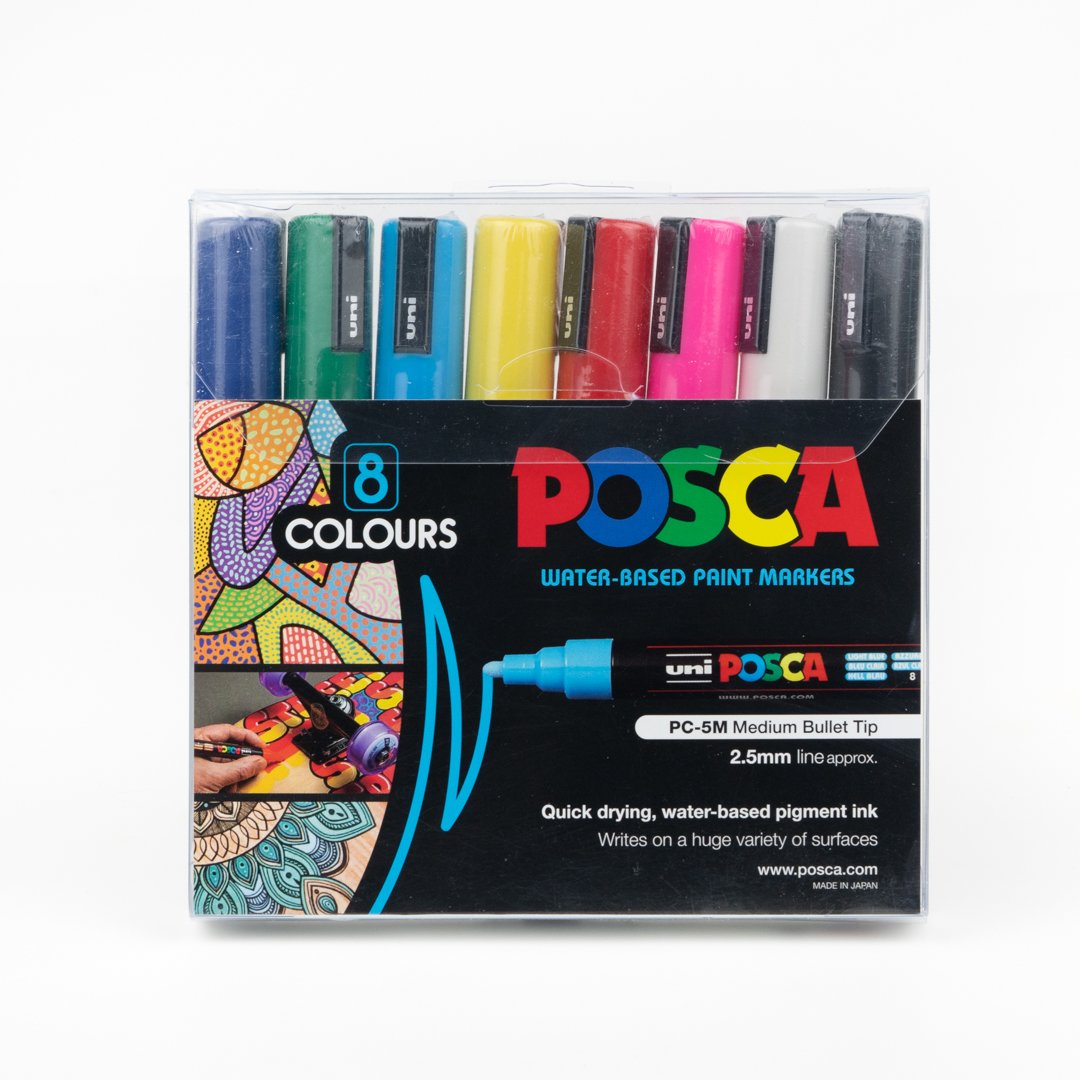 8pk Posca 3m set