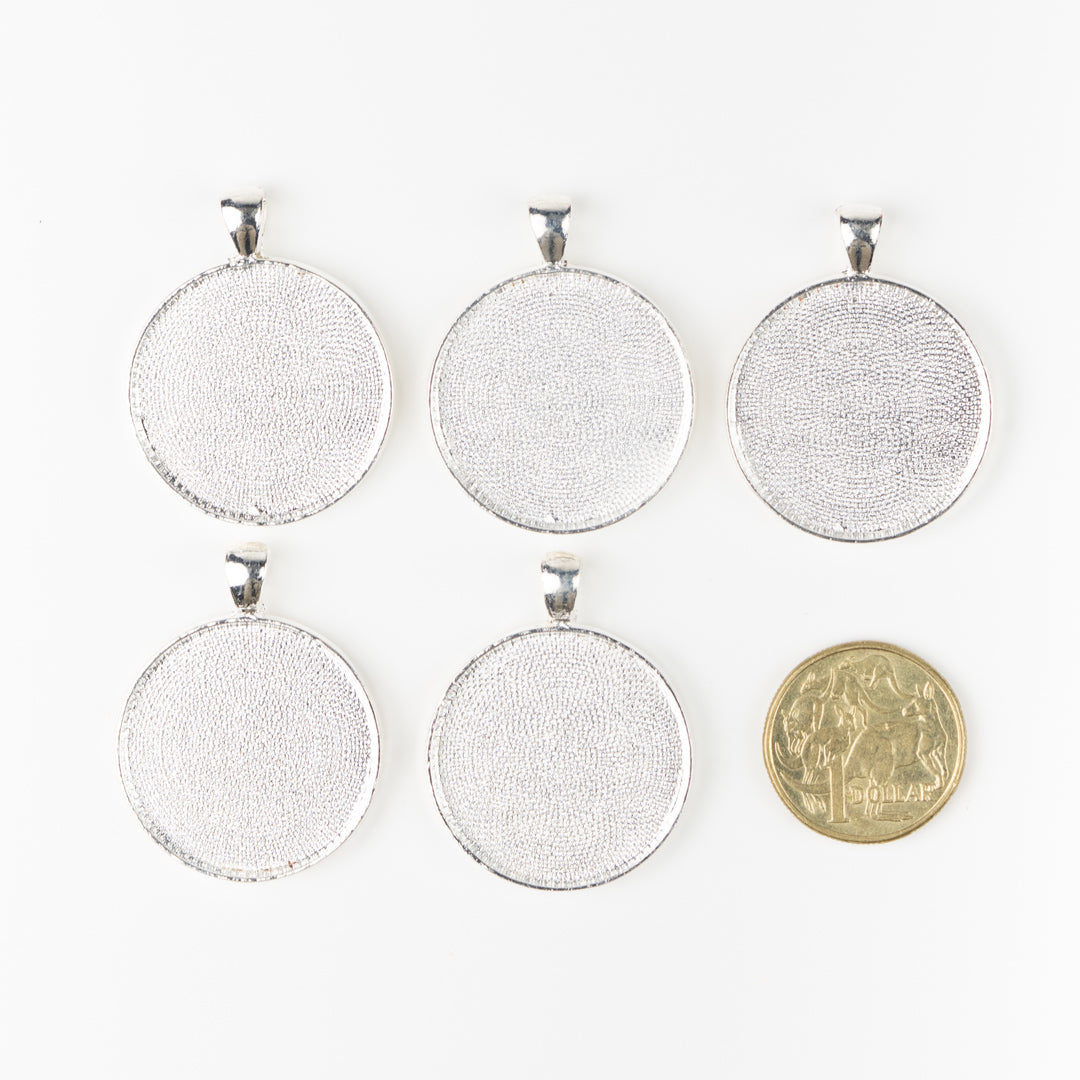 32mm Pendant round 5pk