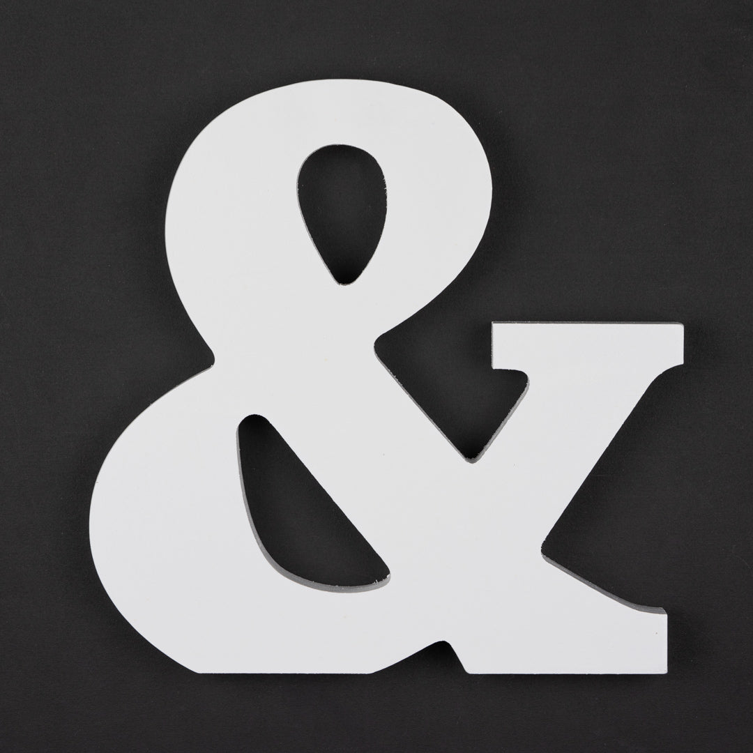 Large Wooden Letters and Symbols (20cm high)