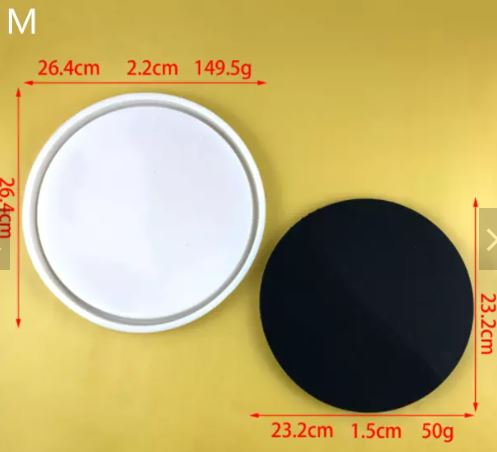 Round Storage Tray Silicone Mould