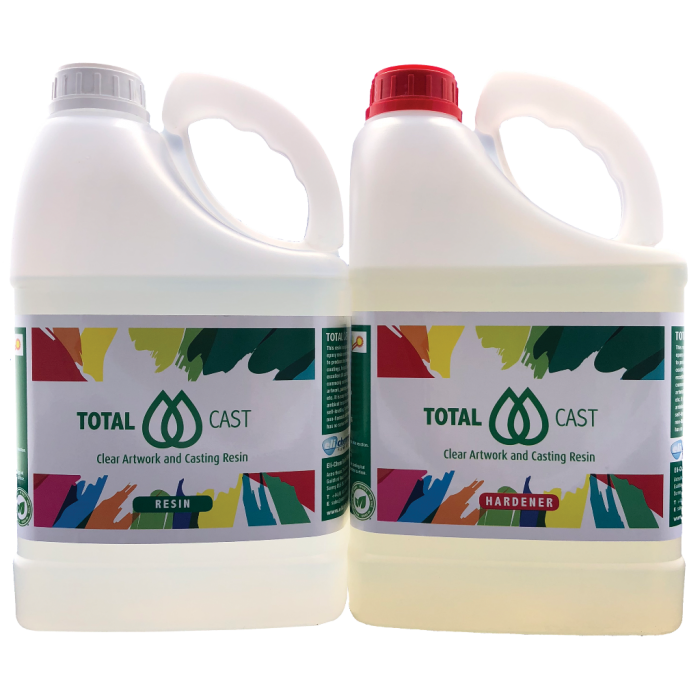 Total Cast, clear artwork resin (all sizes)