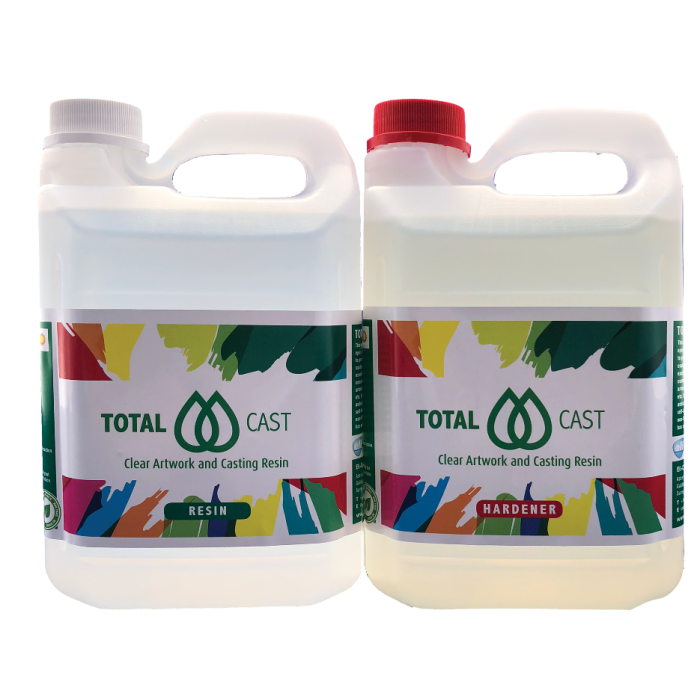 Total Cast, clear artwork resin (all sizes)