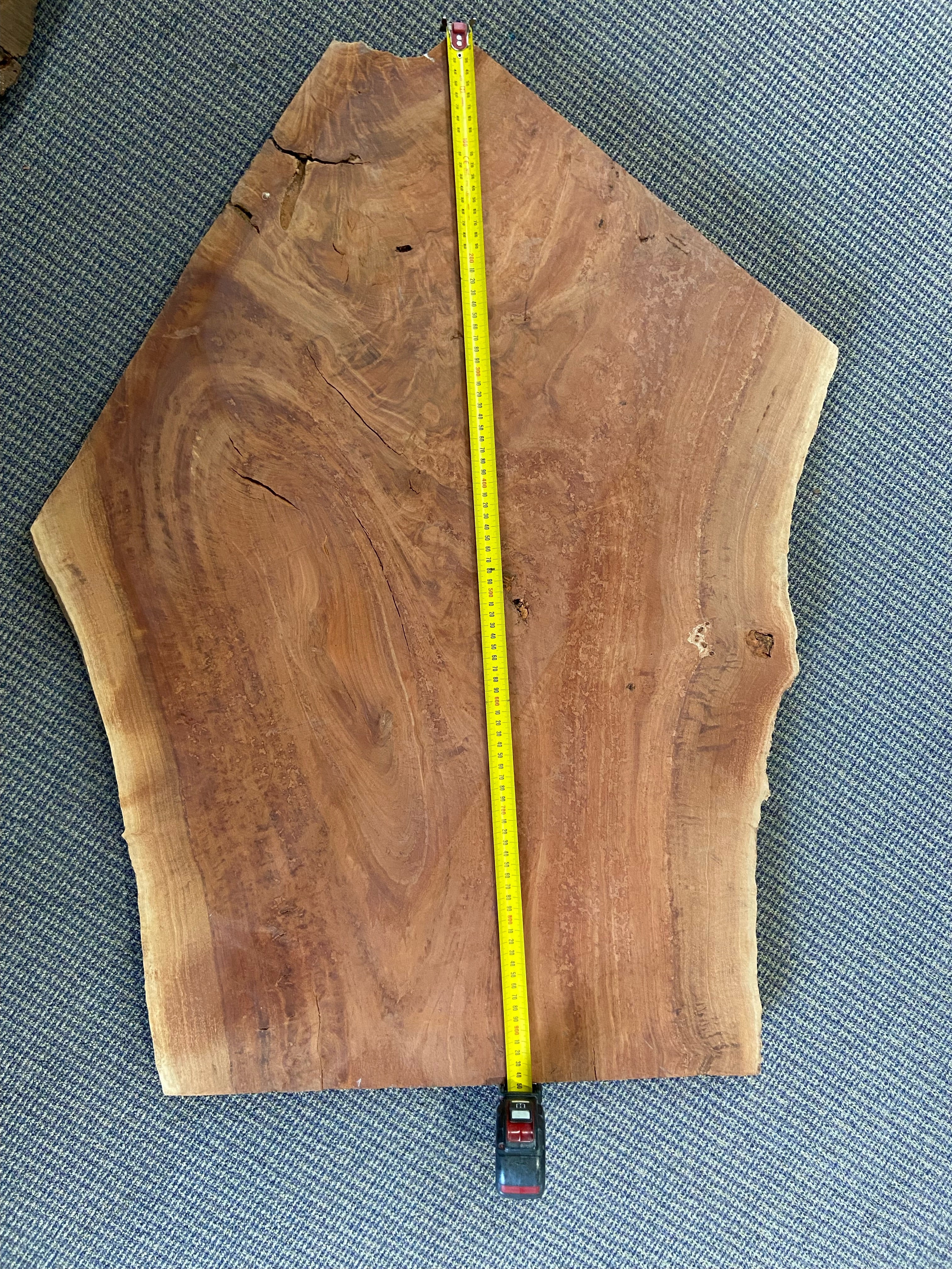 Timber slab, Redgum