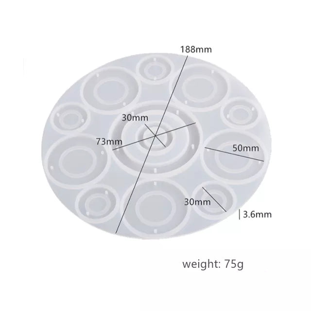 Wind Chime/Hanging Mobile Silicone Mould