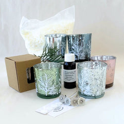 5 CHRISTMAS JAR SOY CANDLE MAKING KIT