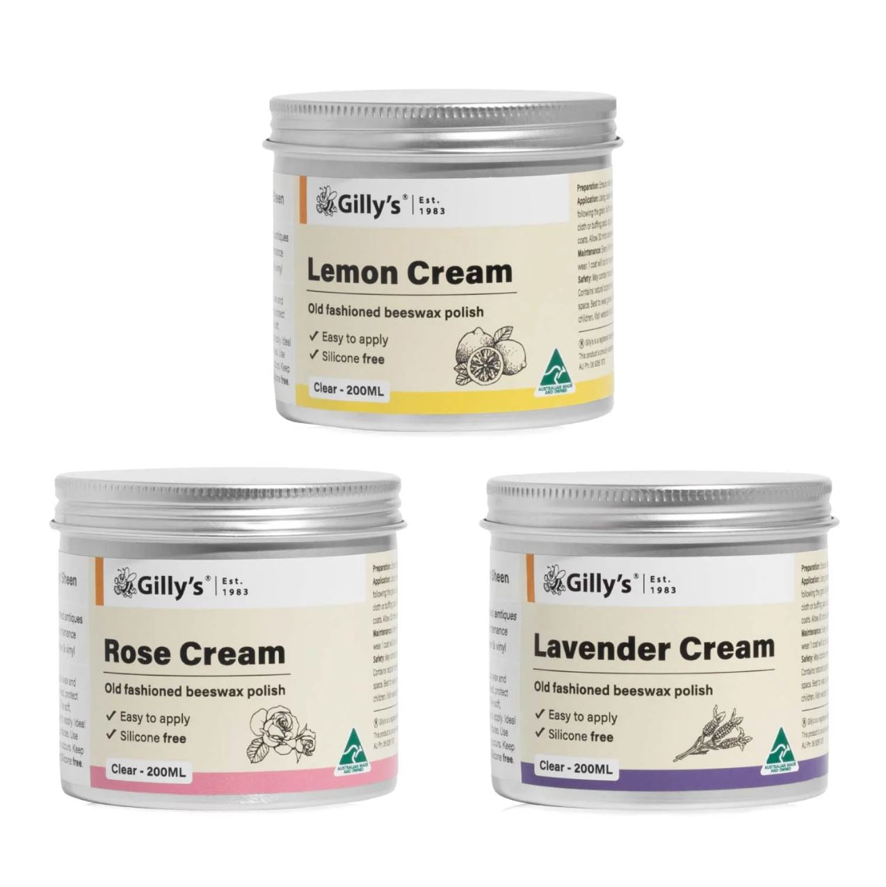 Gilly's Cream Polish 200ml