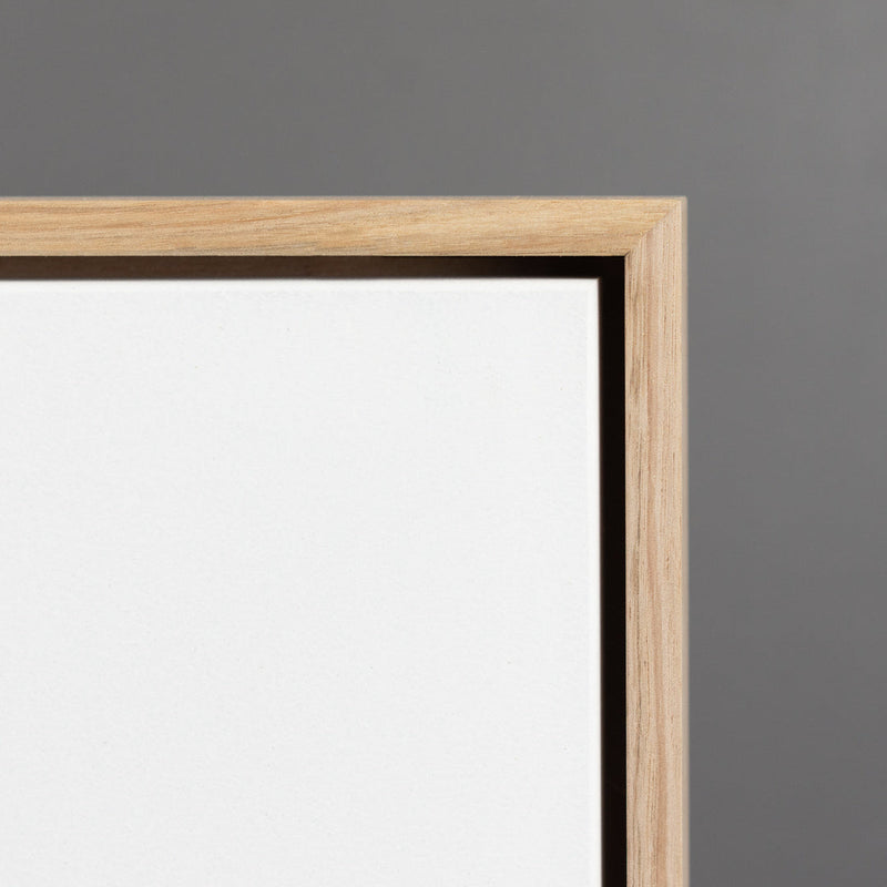 Vic Ash Floating Frame with Primed Art Board - Square/Rectangle