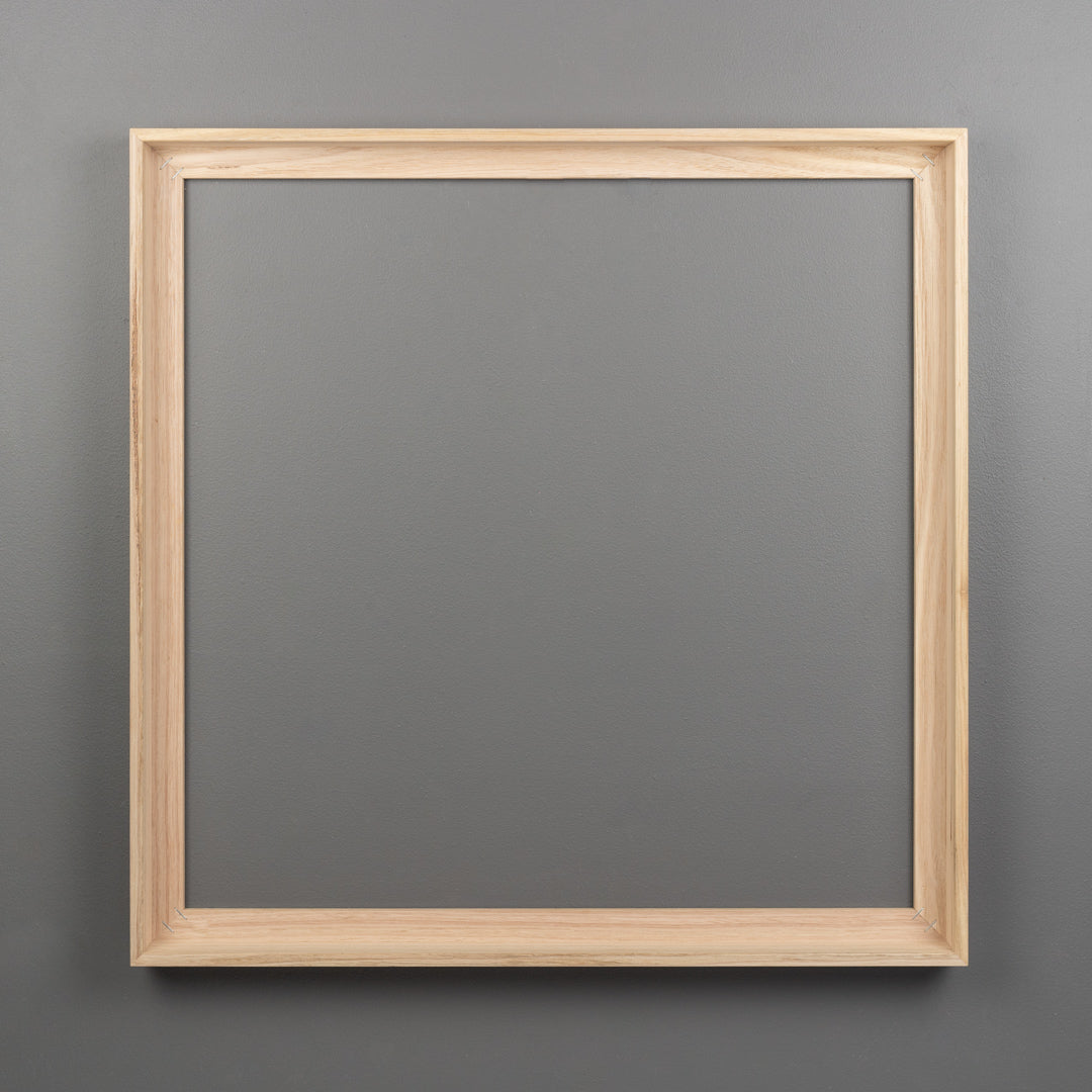 Vic Ash Floating Frame with Primed Art Board - Square/Rectangle