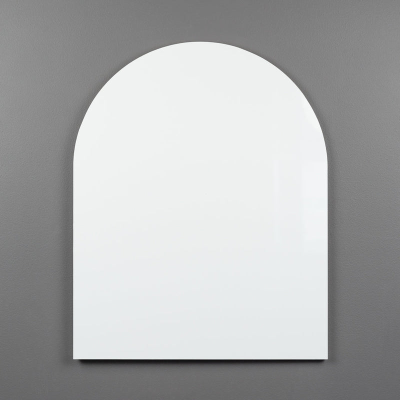 White MATTE Aluminium Arch Art Board
