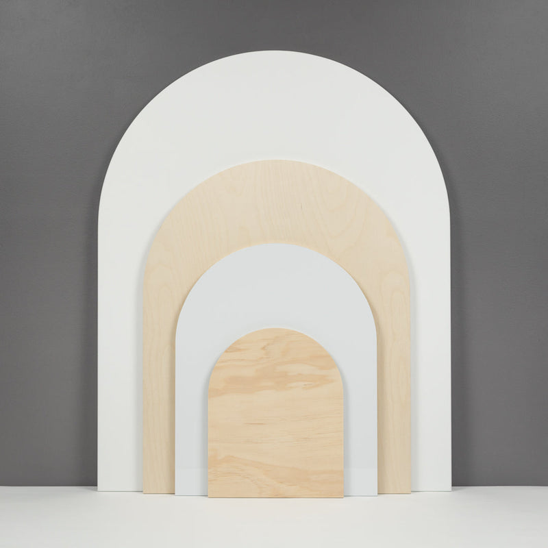 Aluminium Art Boards White - Arch