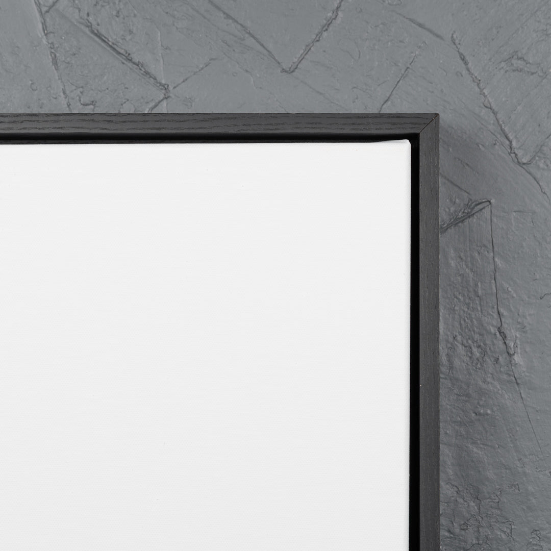 CreateART Triple Primed Gallery Linen Canvas with Floating Frame