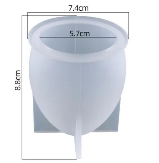 Egg silicone mould Large