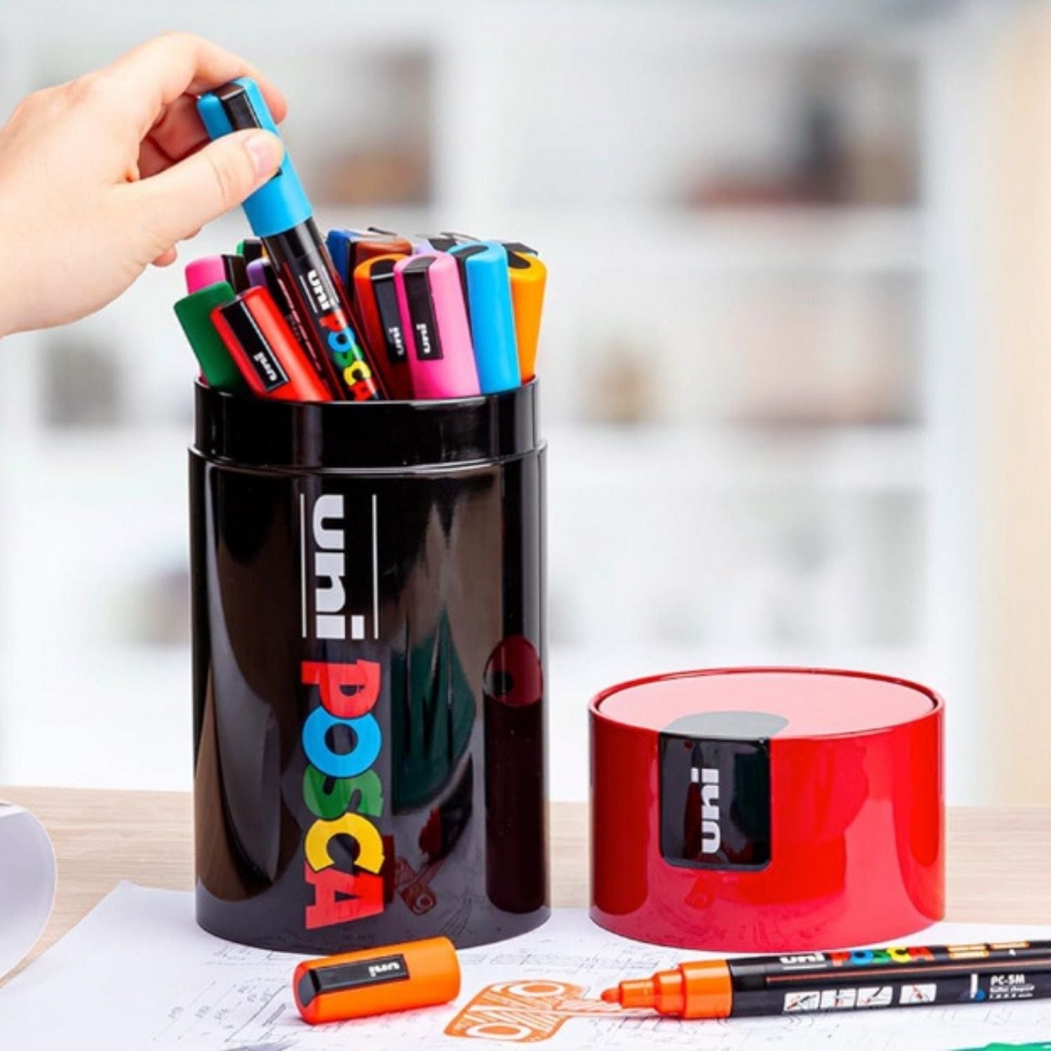 POSCA Tin 20pce 5M Gift tin and Box