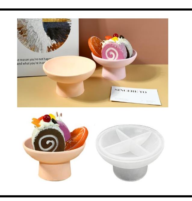 Pedestal Bowl Silicone Mould