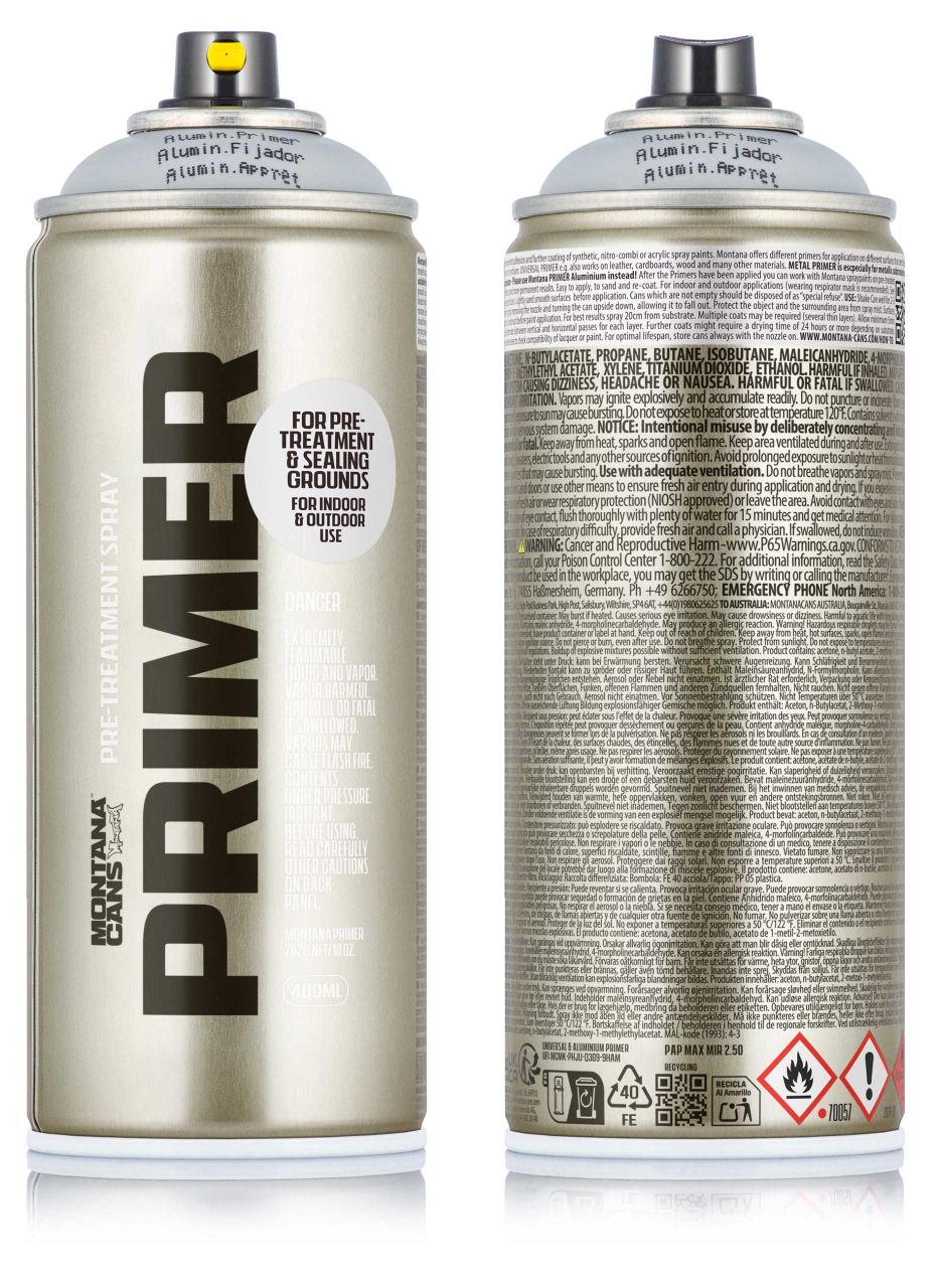 Montana Primer Spray - Aluminium