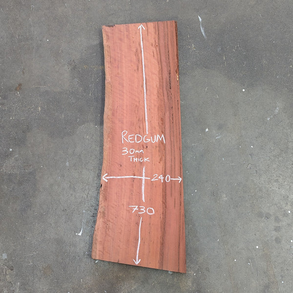 Redgum Timber Slab