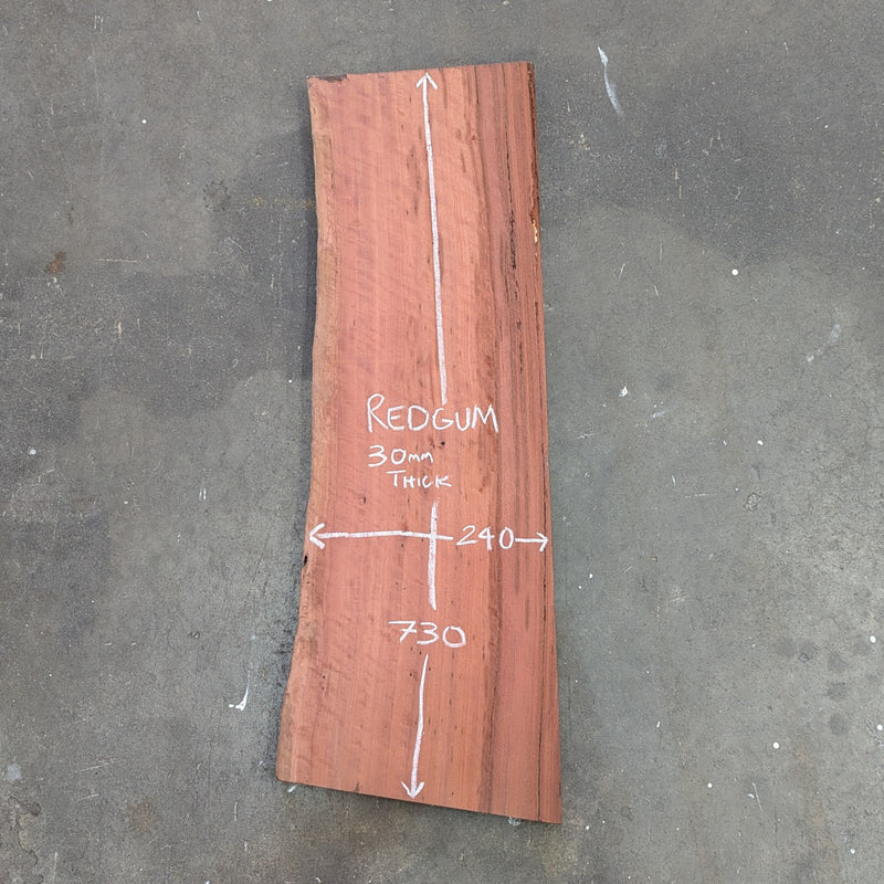Redgum Timber Slab