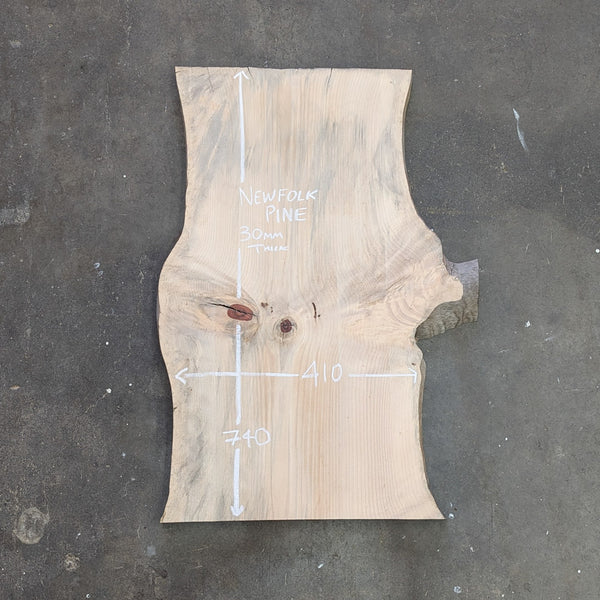 Newfolk Pine Timber Slab