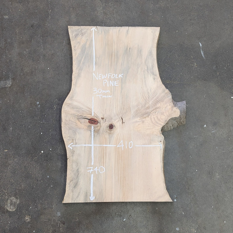 Newfolk Pine Timber Slab