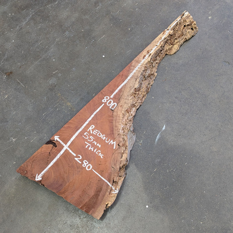 Redgum Timber Slab