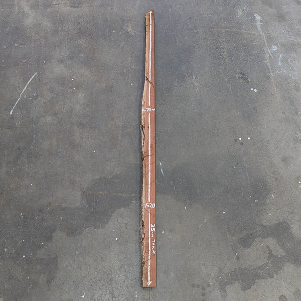 Redgum Live Edge Timber Slab