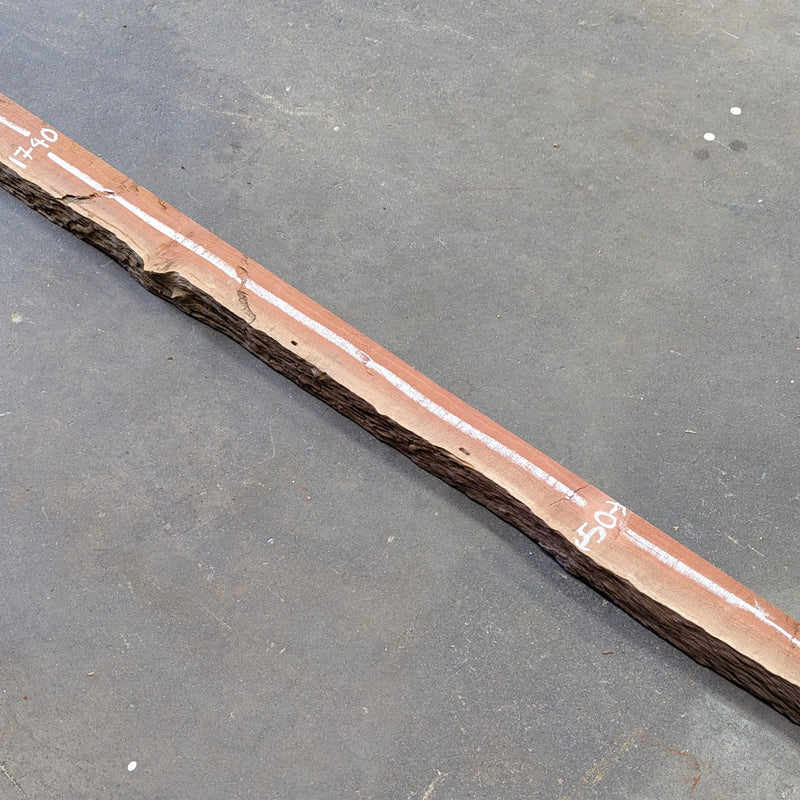 Redgum Live Edge Timber Slab