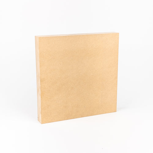 Square Solid MDF Block