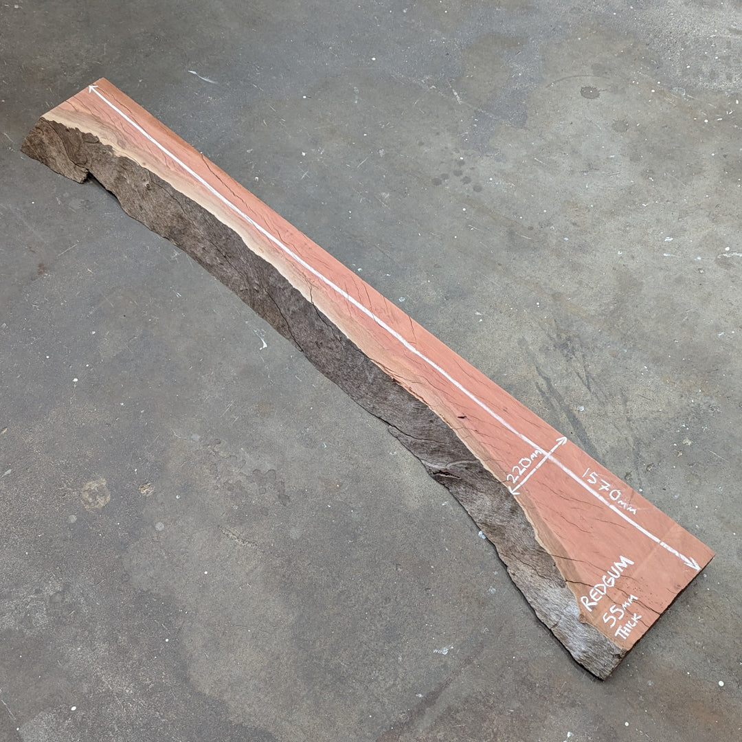 Redgum Timber Slab