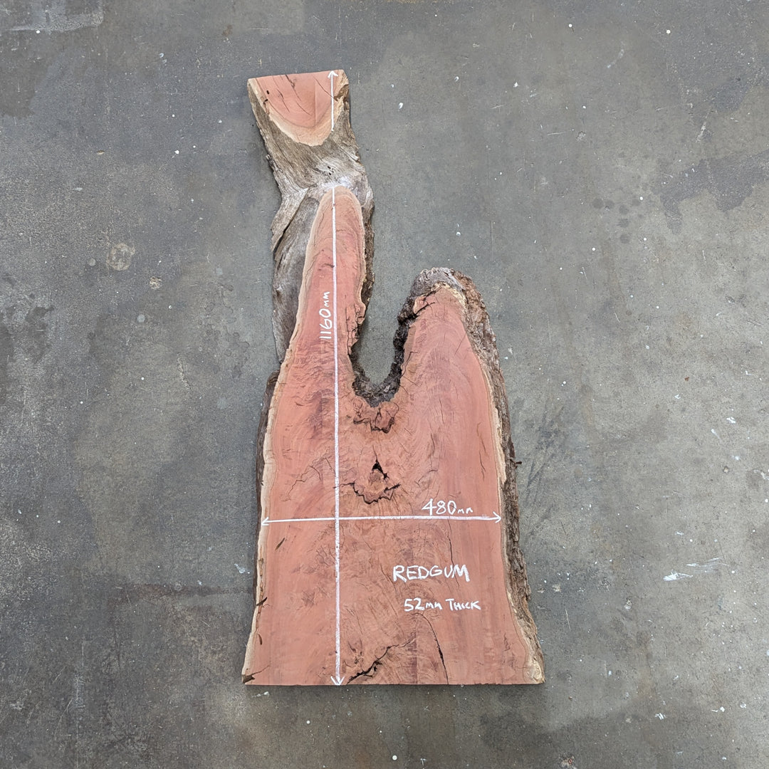 Redgum Timber Slab