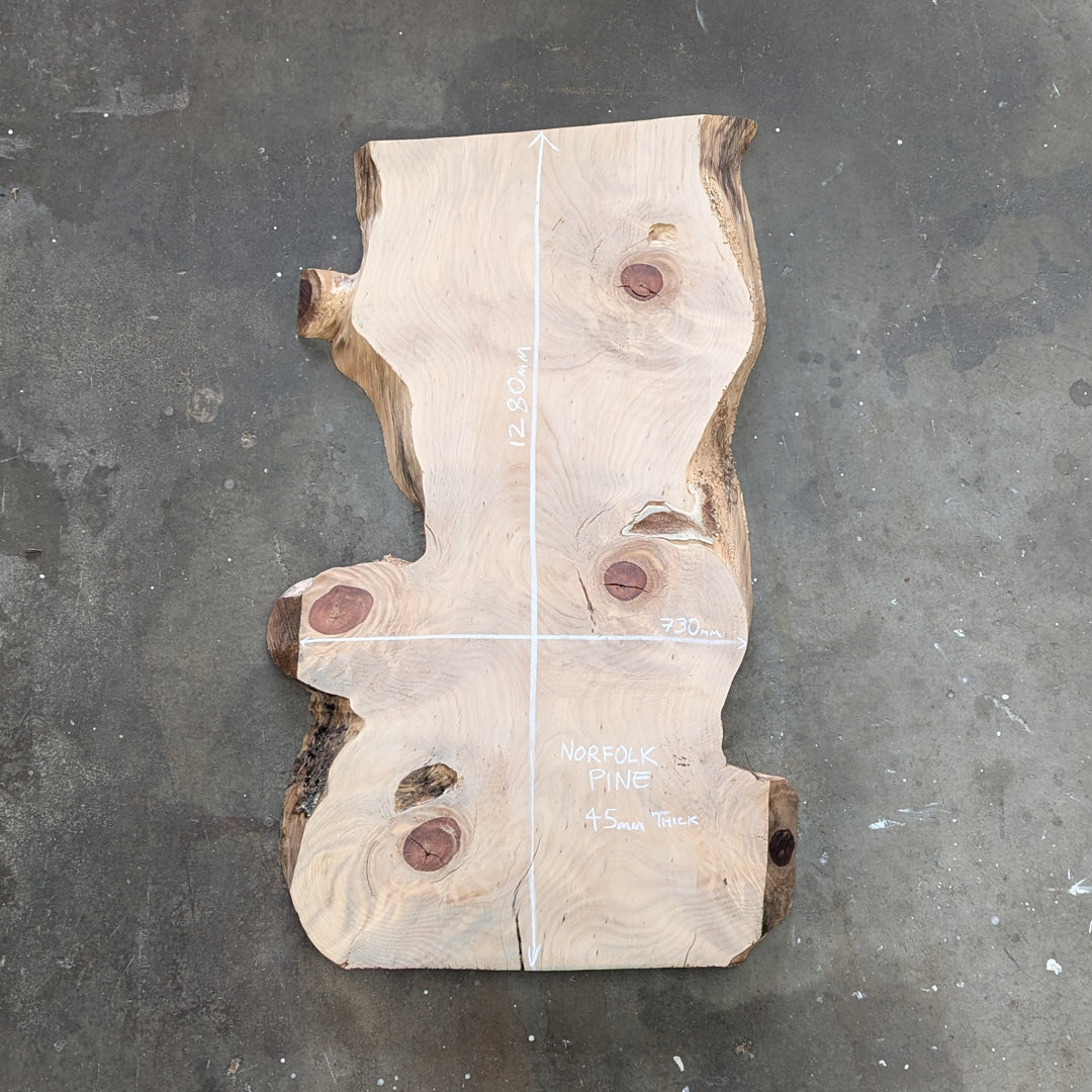 Norfolk Pine Timber Slab