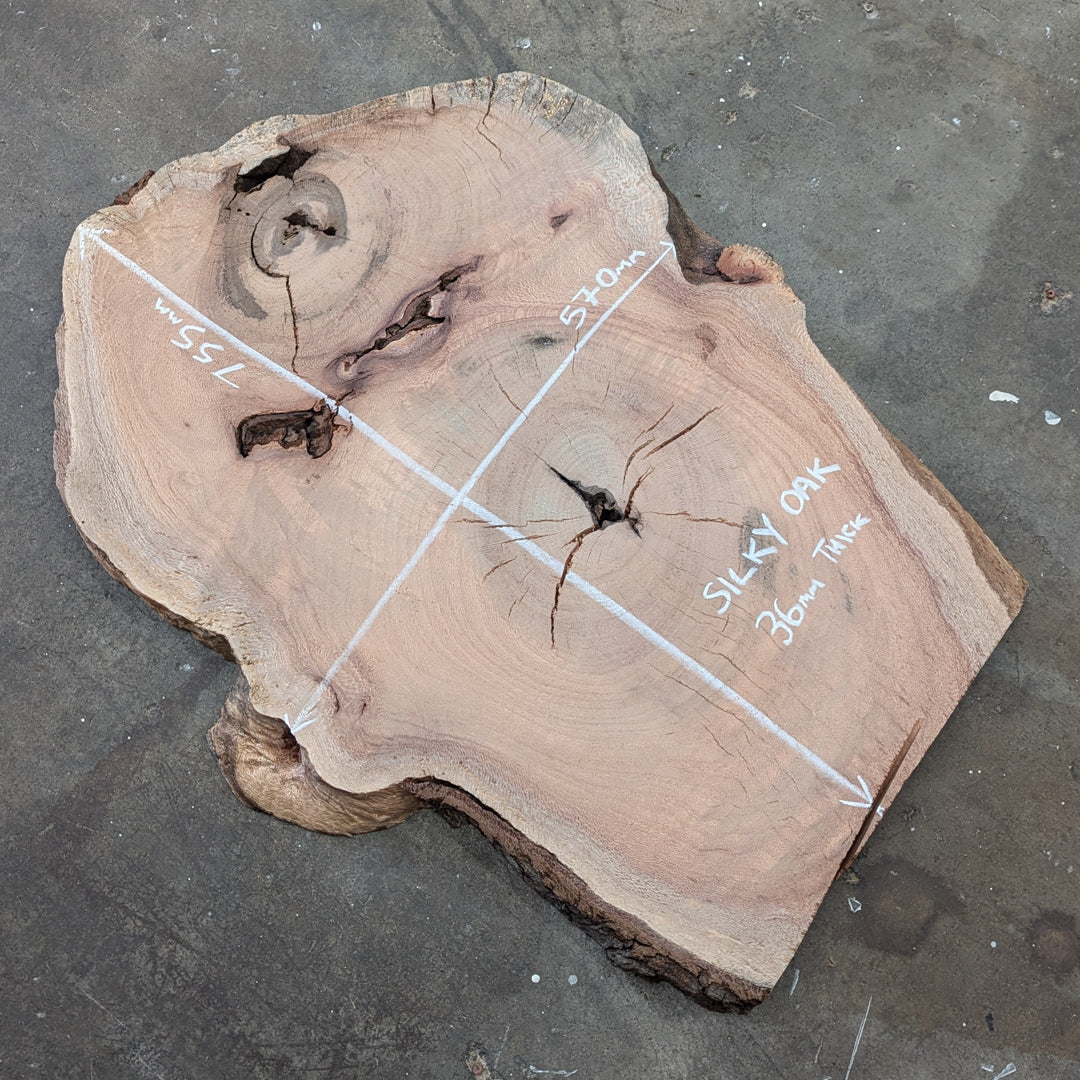 Silky Oak Timber Slab
