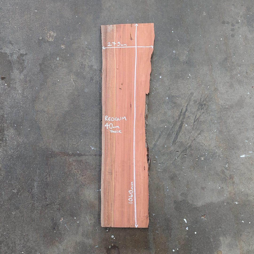 Redgum Timber Slab