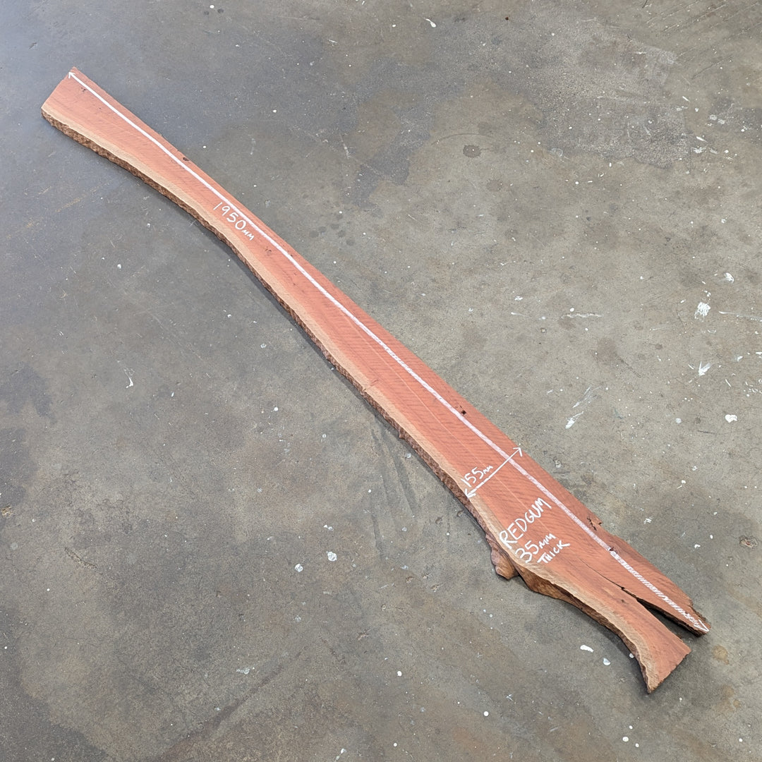 Redgum Timber Slab