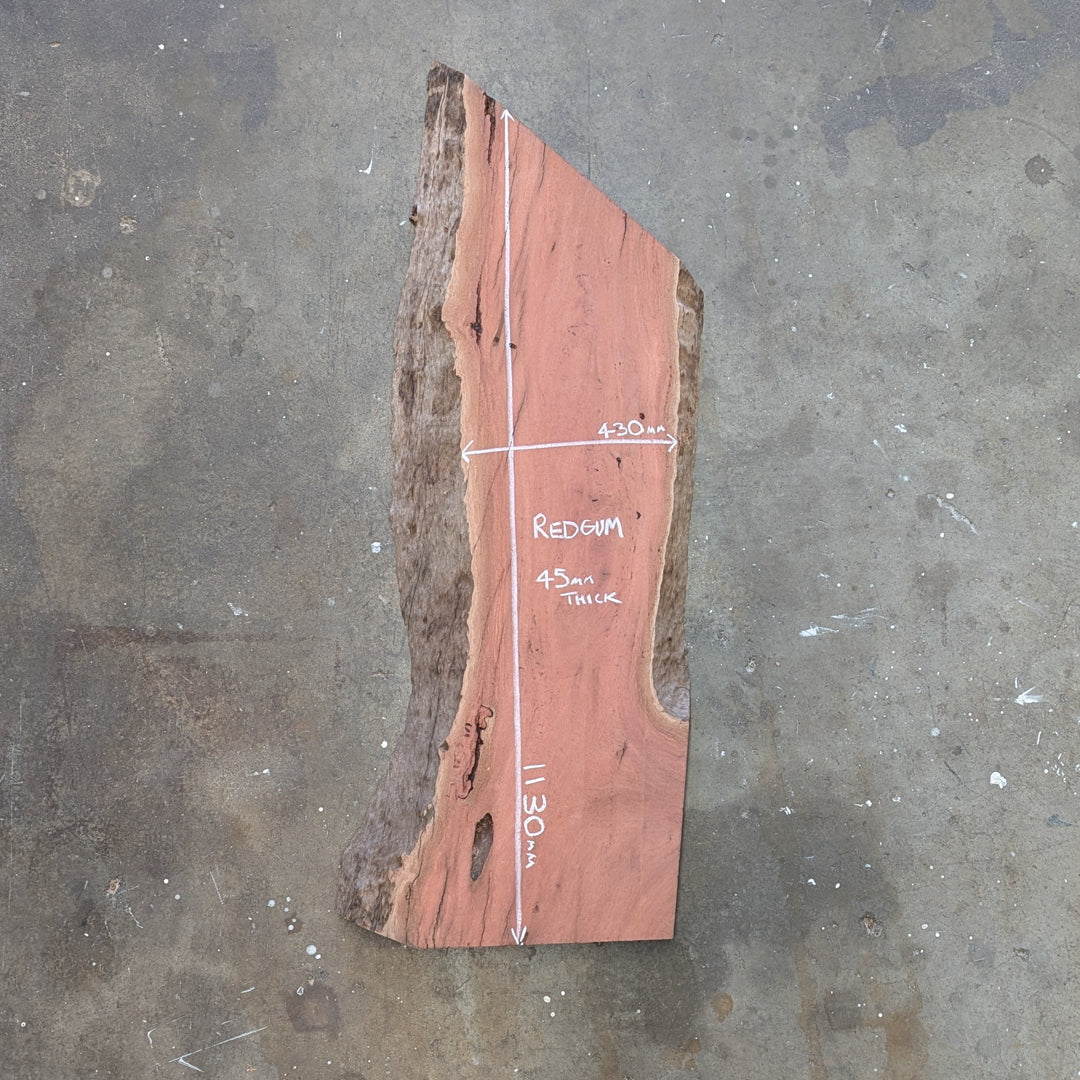 Redgum Timber Slab