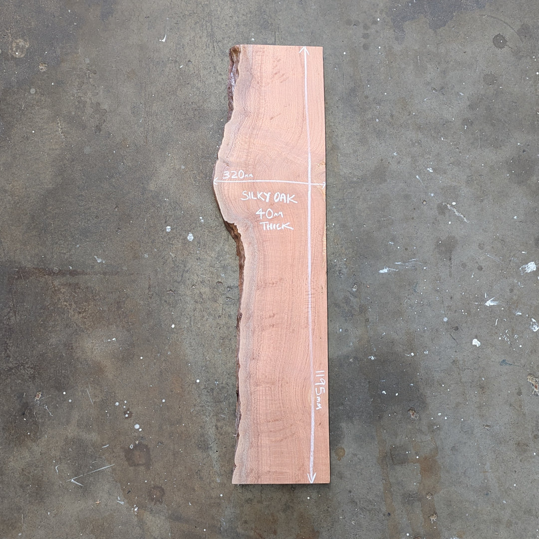 Silky Oak Timber Slab
