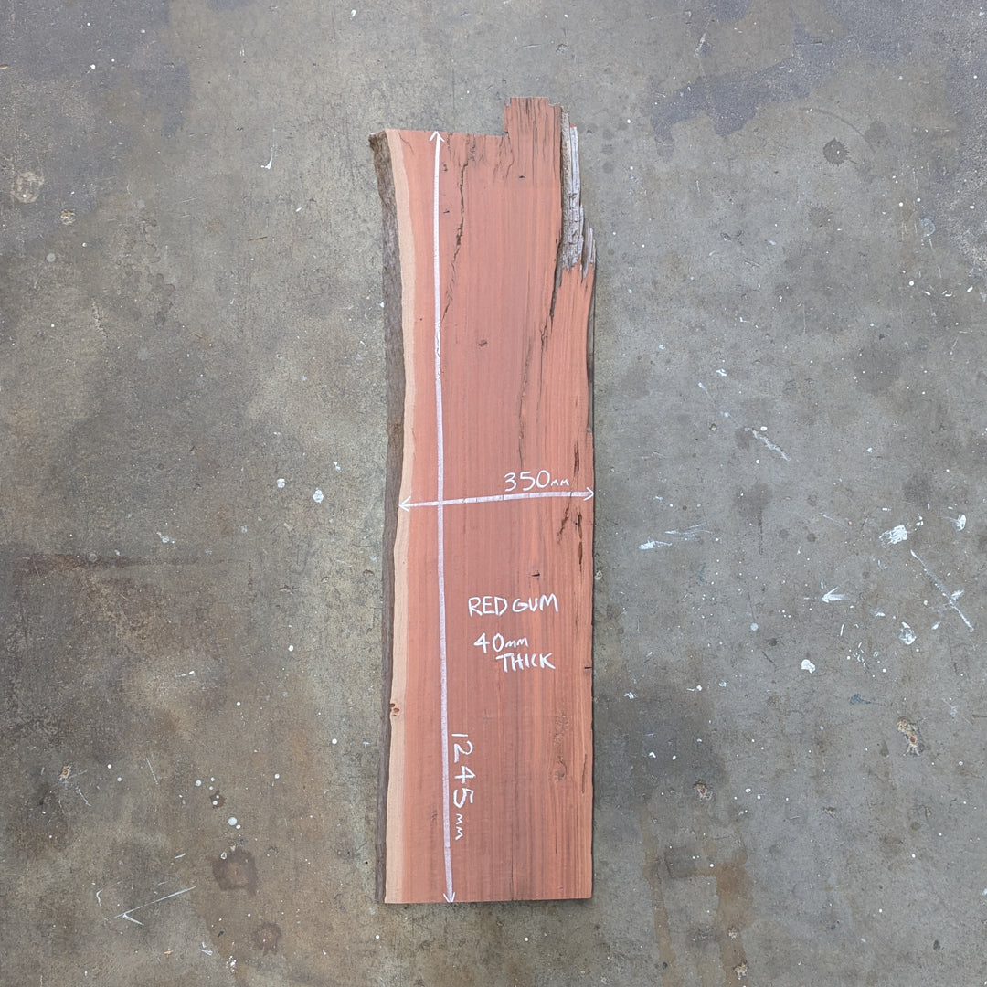 Redgum Timber Slab