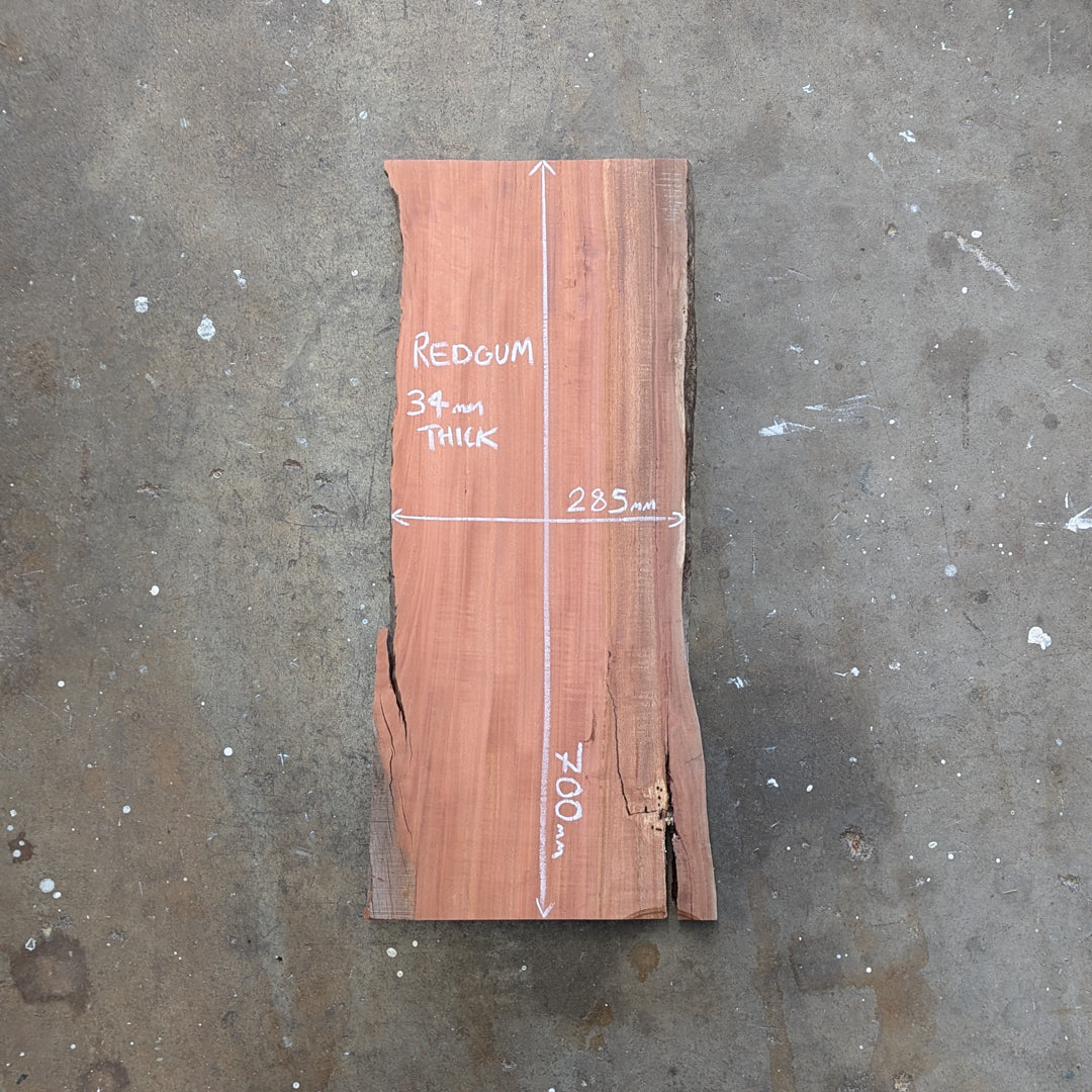 Redgum Timber Slab