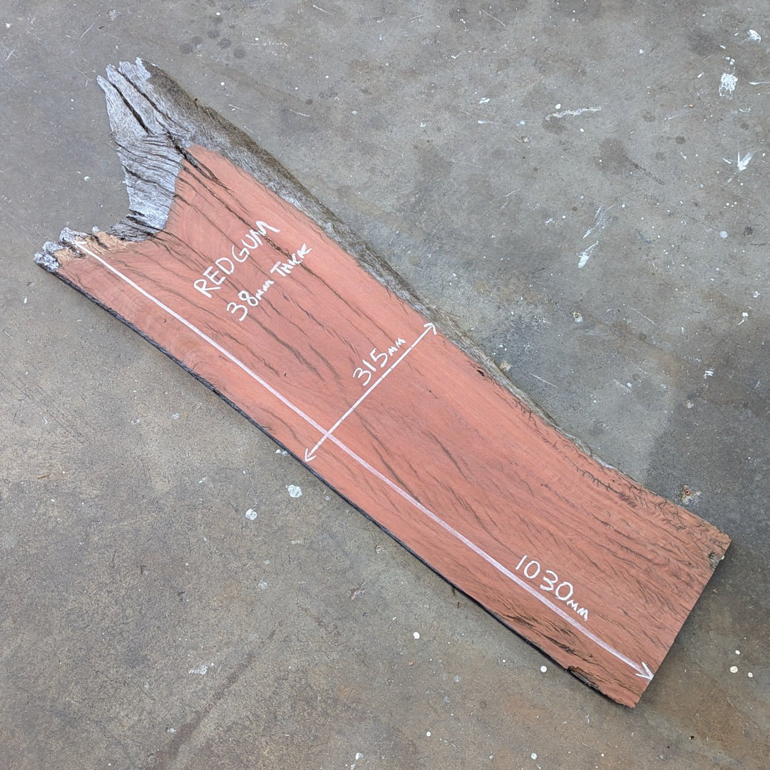 Redgum Timber Slab