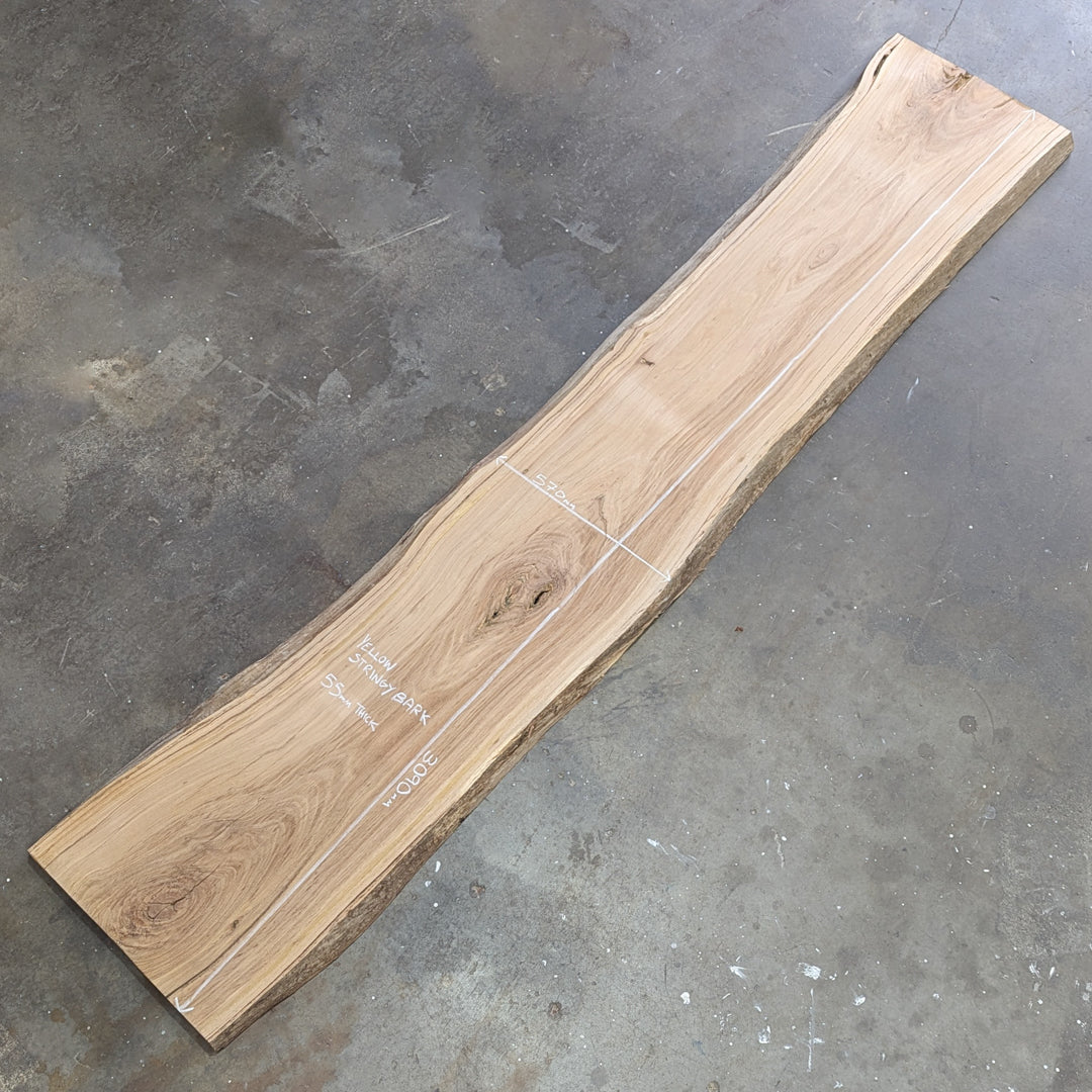 Yellow Stringy Bark Timber Slab