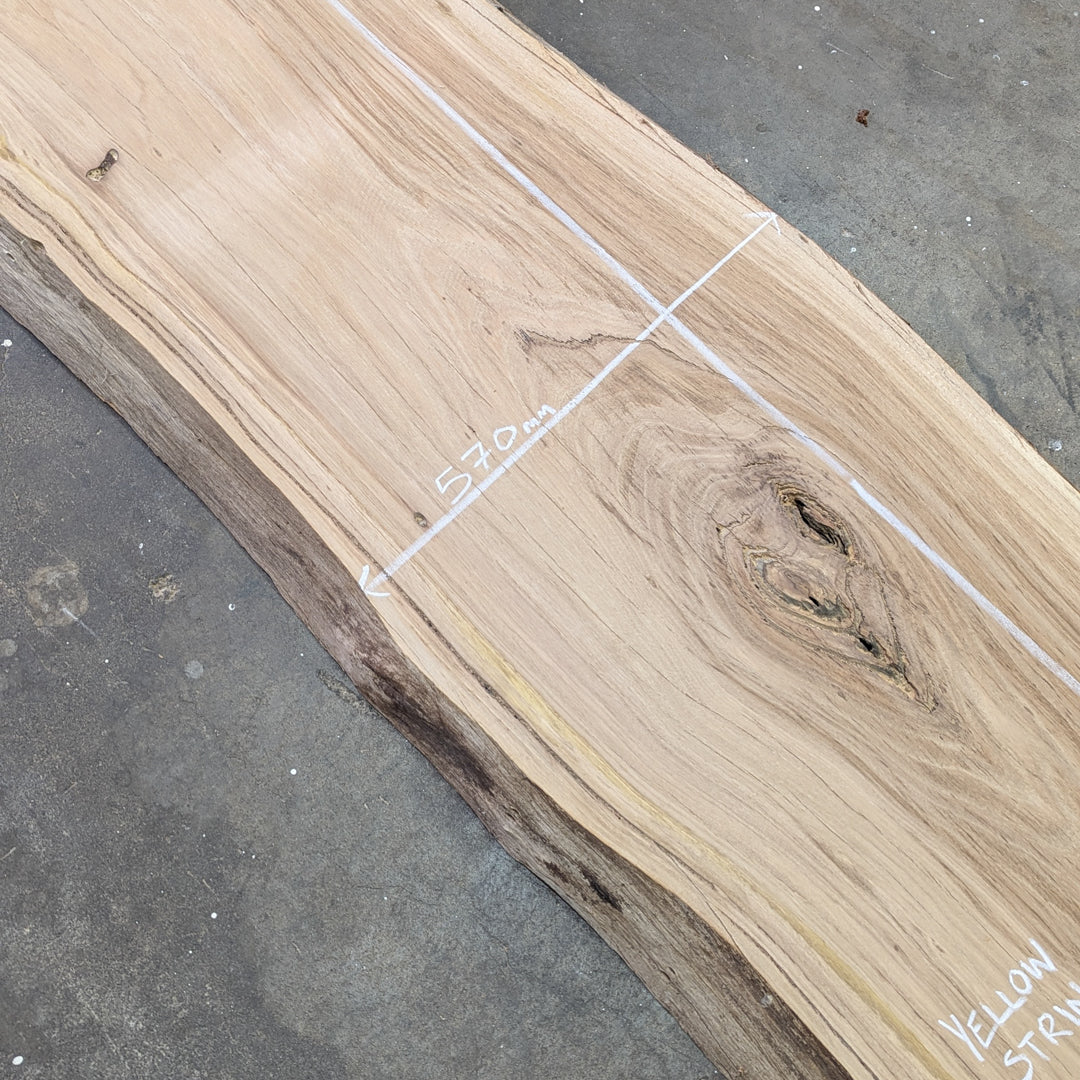 Yellow Stringy Bark Timber Slab